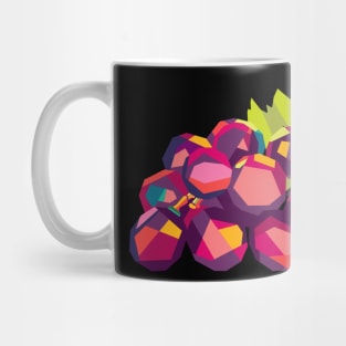 grape pop art Mug